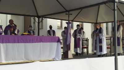 Missa de 7º dia de falecimento do Padre Aleixo foi presidida pelo Bispo Dom Amilton